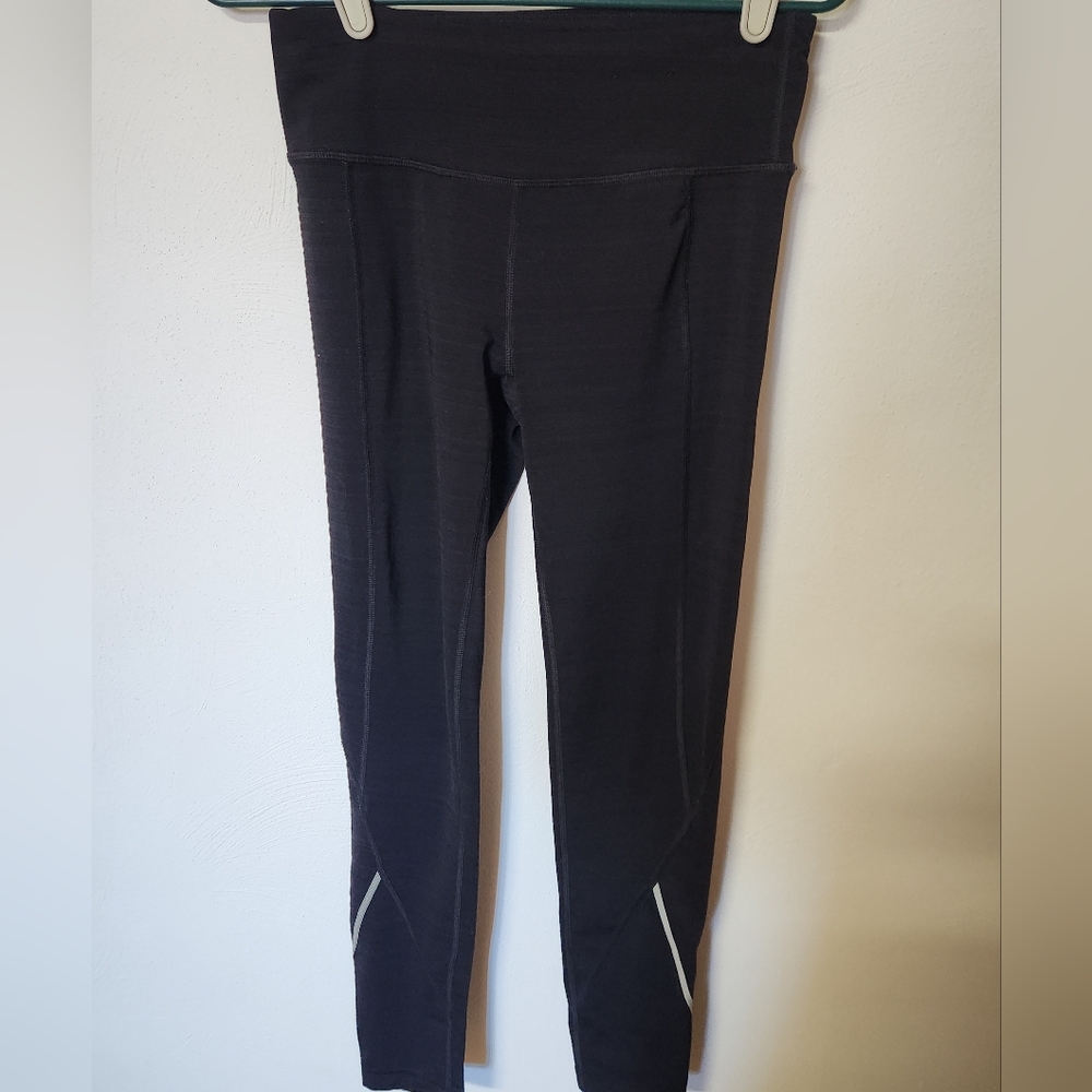 Fila Womens Black Fleece Interior Leggings Size S